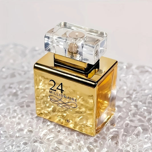 1 x 24 Millionaire Vanilla Scented Perfume for Women -, Floral Fragrance Notes, 10-20% Concentration, Ideal for Dating, Work, and Sports /tm