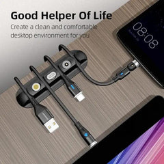 2 pcs Magnetic Cable Organizer