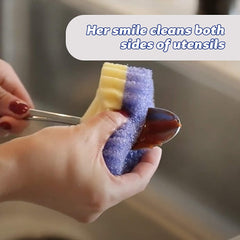 Scrub Daddy Scrub Mommy - Scratch-Free Multipurpose Dish Sponge - BPA Free & Made with Polymer Foam