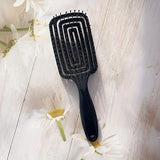 1pcs Hollow Out Hair Comb Anti Static Detangling Hair Comb Fluffy Hair Styling Comb For All Hair Types