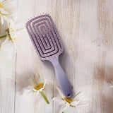 1pcs Hollow Out Hair Comb Anti Static Detangling Hair Comb Fluffy Hair Styling Comb For All Hair Types