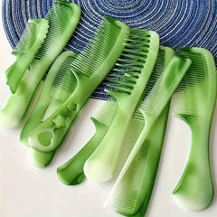 10pcs Thickened Plastic Oxford Comb Set, Home Hairdressing Comb Se