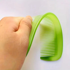 10pcs Thickened Plastic Oxford Comb Set, Home Hairdressing Comb Se