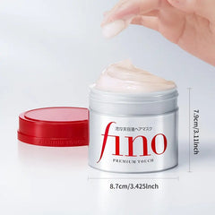 Thickening Beauty Serum Hair Mask by Fino 230g*2 Cans/ amz