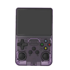 Retro Arcade Open-Source Handheld Game Console: 3D Joystick, 3.5-inch IPS Screen, ArkOS System with 64GB Storage, 20+ Pre-Installed Emulators for Outdoor Play, Non-Wireless, USB-C Dongle Not Included, ABS Material, USB Charging,