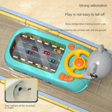[Racing|Adventure] Competitive Educational Children's Racing Adventure Game Machine | Spaceship Theme, Simulated Driving with Desktop Steering Wheel