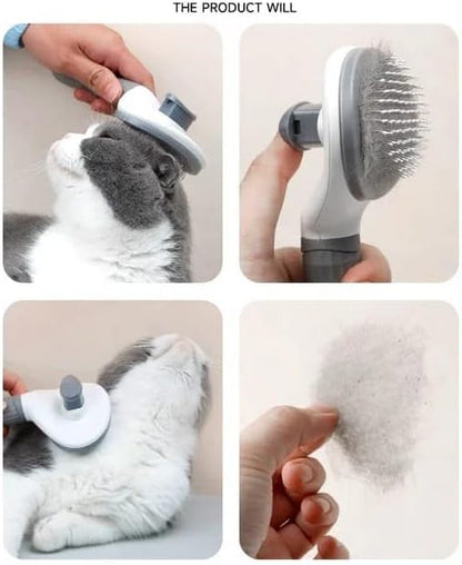 Pet Cat Brush for Shedding and Grooming