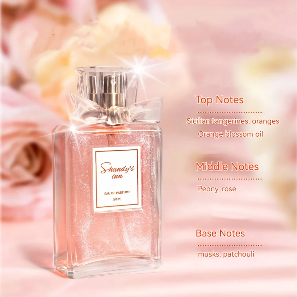 50ml Eau De Parfum For Women, Refreshing And Long Lasting Fragrance With Floral And Fruity Notes, Perfume For Dating And Daily Life /tm