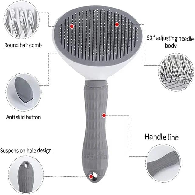 Pet Cat Brush for Shedding and Grooming