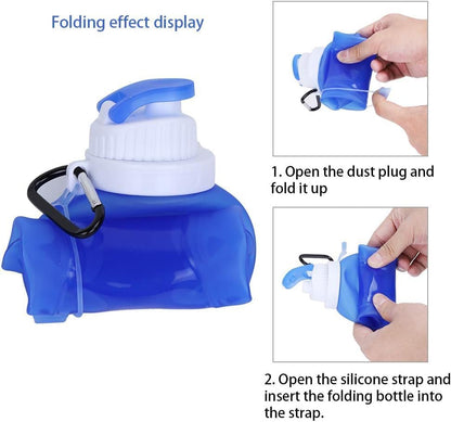 MCOMCE Silicone Water Bottle