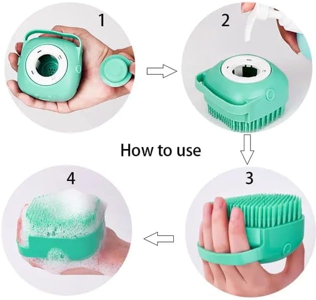 Pet Bath Brush Comb