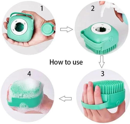 Pet Bath Brush Comb