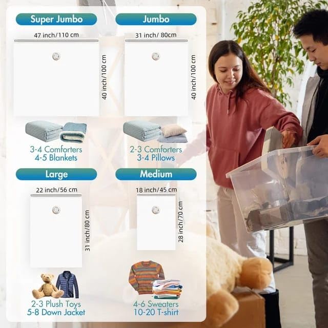 Storage Vacuum Bags