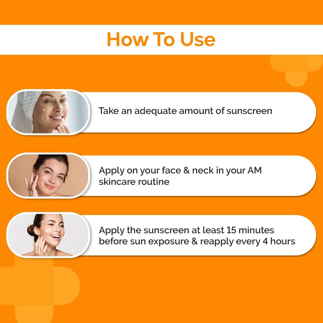 The Derma Co 1% Hyaluronic Sunscreen SPF 50 Aqua Gel, PA++++, Lightweight, No white-cast for Broad Spectrum & Blue Light Protection for Oily, Dry, Acne-prone Skin - 80g
