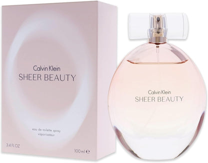 Roll over image to zoom in Calvin Klein Sheer Beauty Perfume for Women Eau De Toilette 100ML