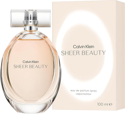 Roll over image to zoom in Calvin Klein Sheer Beauty Perfume for Women Eau De Toilette 100ML