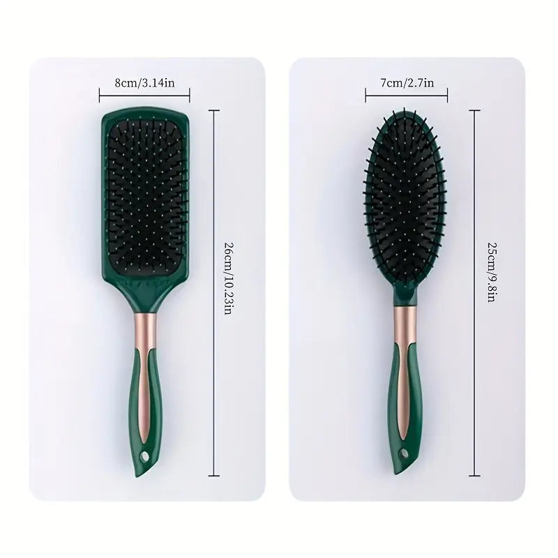 5pcs Hairdressing Combs Set 5pcs/Set Hairdressing Combs Set, Air Cushion Comb, Round Curling Hair Brush, Detangling Hair Comb,