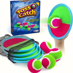 2 Paddles & 1 Ball Goo ball Kids Toys | Outdoor Games, Beach Toys, Toss and Ball Set | Perfect Beach Games Sets Playground Sets for Backyards Easter Gifts for Kids/Adults/Family