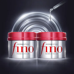 Thickening Beauty Serum Hair Mask by Fino 230g*2 Cans/ amz