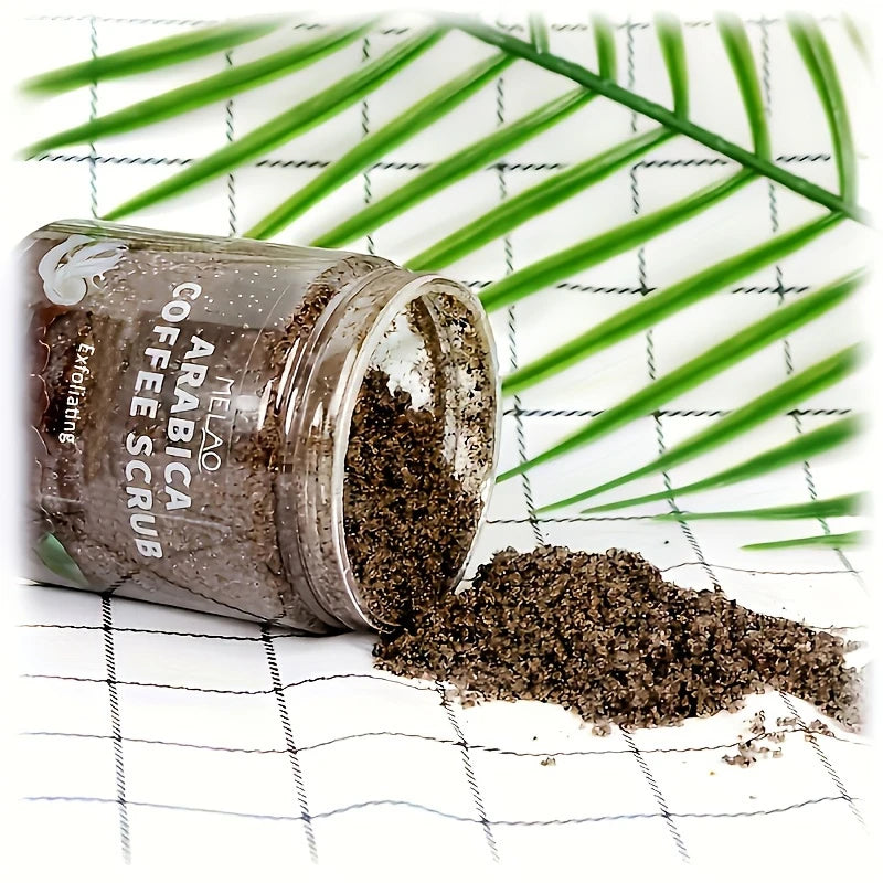 Arabica Coffee Exfoliating Scrub - Moisturizing & Alcohol-Free for All Skin Types, Vitamin E Enriched, Perfect for Body, Face, Hands & Feet / tm