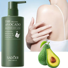 Avocado Hydrating Body Lotion, 250ml - Deep Moisture for Dry Skin, Smooth & Firm Delicate Skin, Fast-Absorbing, Non-Greasy Formula with Niacinamide, for Winter, Autumn /tm