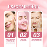 Deep Moisturizing] Sakura Mud Mask - 12pcs, 5g, Deep Cleansing, Moisturizing, Oil Control /tm