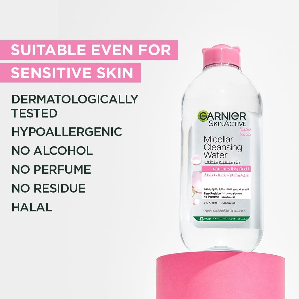 Garnier Skin Active Micellar Water Classic 400ml - Makeup Remover / amz