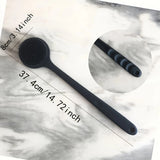[Gentle Scrubber] Long-Handle Bath Brush - Soft Silicone Gentle Scrubber for Deep Clean & Skin Care, Battery-Free / tm