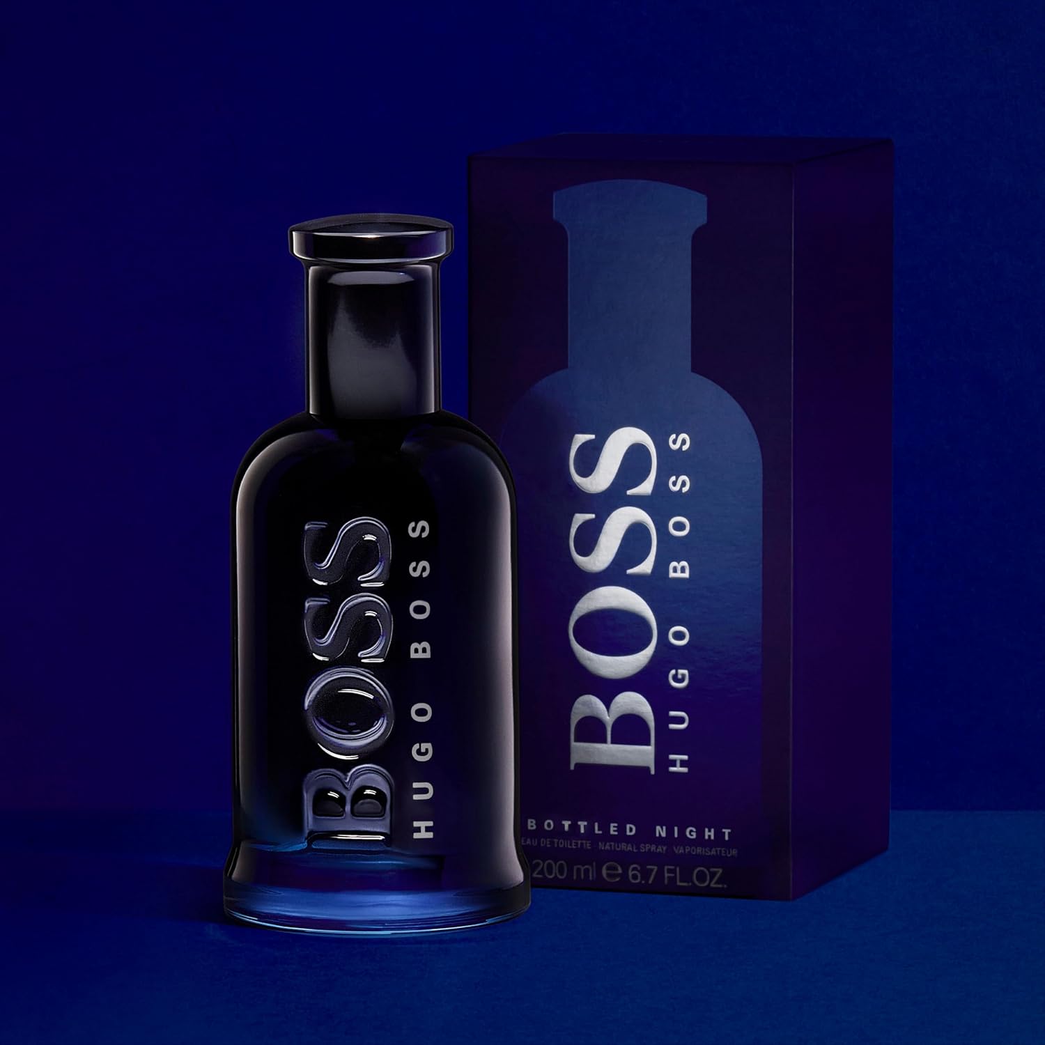 Hugo Boss Bottled Night Perfume for Men Eau De Toilette 100ML / amz