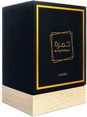 Lattafa Perfumes Khamrah for Unisex Eau de Parfum Spray, 3.4 Ounce / amz