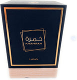 Lattafa Perfumes Khamrah for Unisex Eau de Parfum Spray, 3.4 Ounce / amz