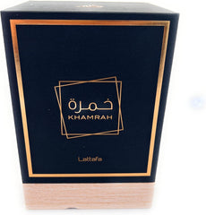 Lattafa Perfumes Khamrah for Unisex Eau de Parfum Spray, 3.4 Ounce / amz