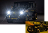Mercedes-benz G65 Model Die-cast Pull Back Car 1:24 Zinc Alloy Children's Toy with Real Sound and Lights Christmas Gifts for Boys / AMZ