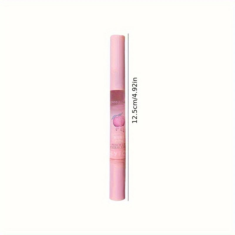 Moisturizing Peach Blossom Lip Oil Peach Blossom Essence Lip Oil, Glossy Finish, Unisex-Adult, Moisturizing Lip Balm with Plant-Based Squalane, Oil-Infused, Suitable for All Skin Types /tm