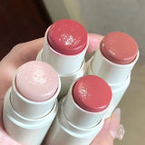 [Natural Nude] HERORANGE Water Gloss Blush Stick | Natural Nude Makeup Highlighter | Creamy Texture | Matte Finish | Light Coverage | Suitable for All Skin Tones | Ideal for Daily Use & Special Occasions / tm