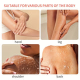 Natural Exfoliating Body Scrub - Himalayan Salt Exfoliating Body Scrub 7oz/200g - Smooth, Moisturizing & Brightening Care for All Skin Types / tm
