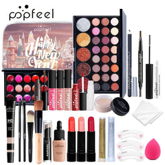 POPFEEL 2025 New Gift Cosmetic Makeup Set Beauty Makeup Box New Year Surprise Gift Mother's Day Present /tm