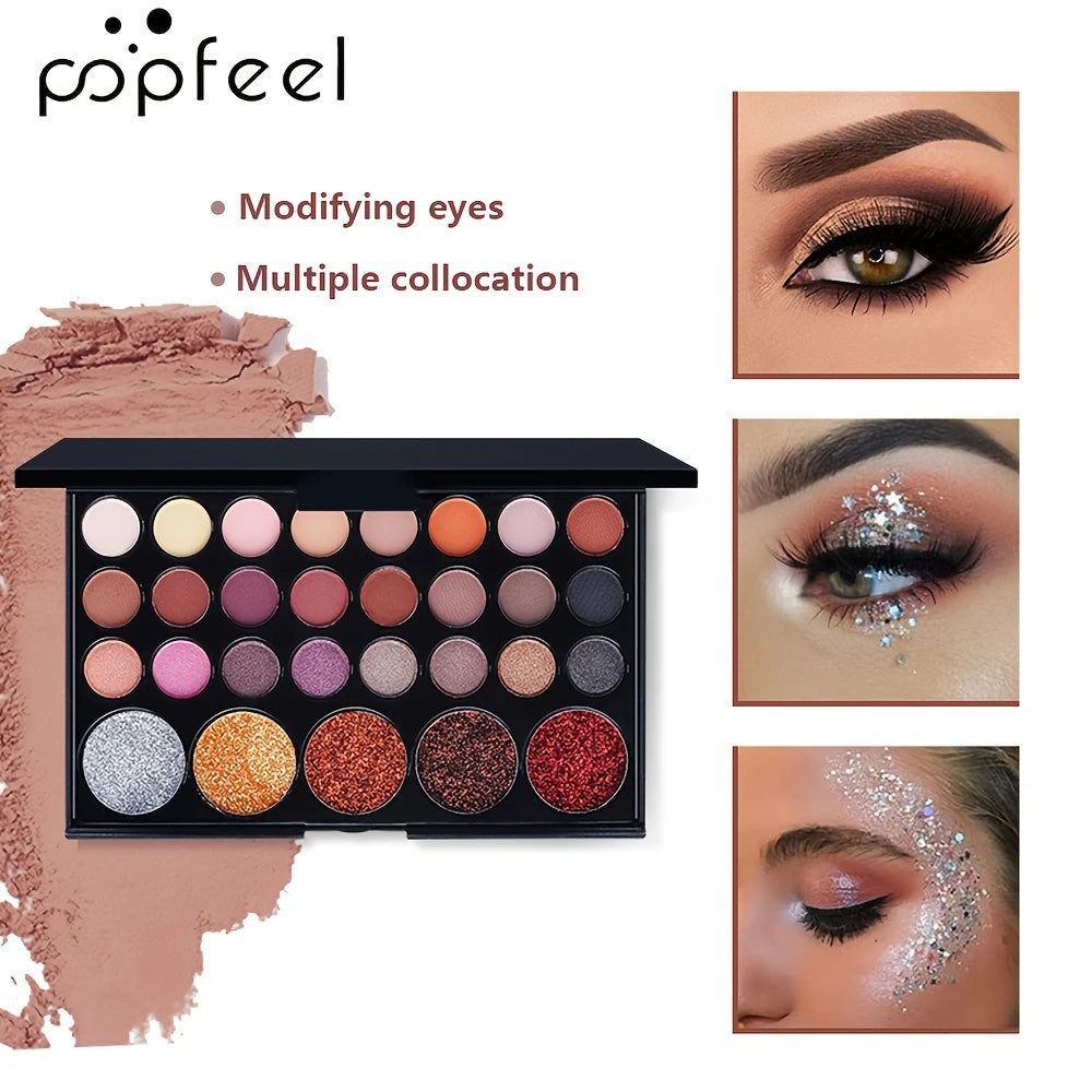 POPFEEL 2025 New Gift Cosmetic Makeup Set Beauty Makeup Box New Year Surprise Gift Mother's Day Present /tm