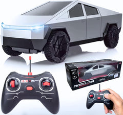 Tesla Cybertruck 2.4GHz Radio-Controlled Truck Custom Controller Working Headlights & Taillights, For Kids Play / AMZ