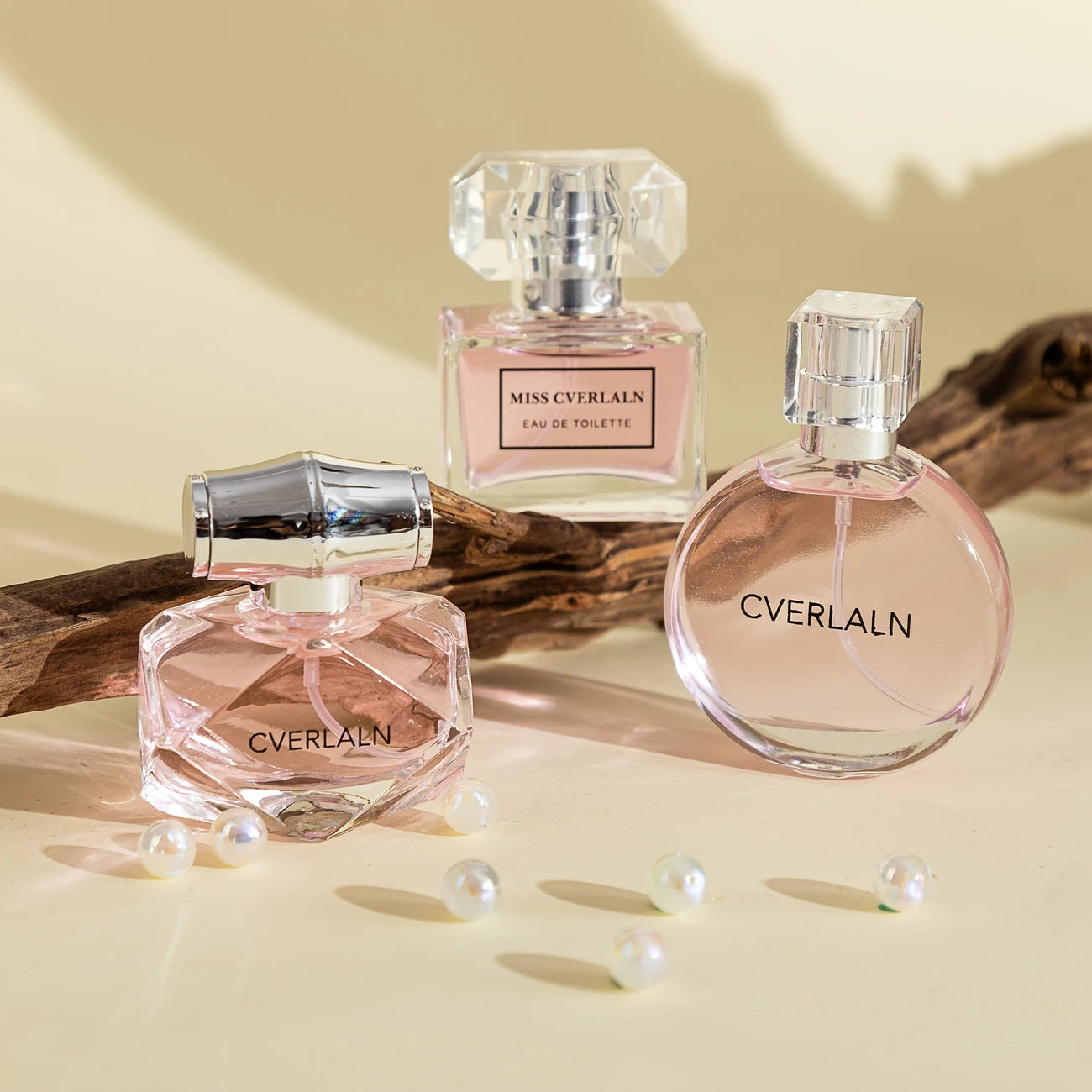 3pcs/set CVerlain Miss Eau de Toilette for Women, Fresh Fragrance, Fruit Notes, Liquid Perfume with 1-2% Essence Concentration, Alcohol-Based, Formaldehyde /tm