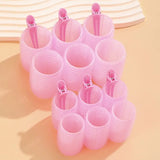 18pcs Heatless Hair Curler Set with Clips - Self-Adhesive, No-Heat Curls for All Hair Lengths - DIY Styling Tools for Women