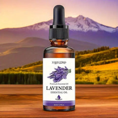 Lavender Essential Oil for Hair & Skin Care - Natural, Moisturizing, Ideal for DIY, Aromatherapy, Massage & Humidifiers, Aromatherapy, Diffuser