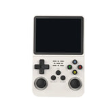 Retro Arcade Open-Source Handheld Game Console: 3D Joystick, 3.5-inch IPS Screen, ArkOS System with 64GB Storage, 20+ Pre-Installed Emulators for Outdoor Play, Non-Wireless, USB-C Dongle Not Included, ABS Material, USB Charging,
