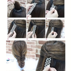 1/3/5pcs Effortless Hair Styling With Hair Twist Styling Bun Maker Braider Roller Hook For Women